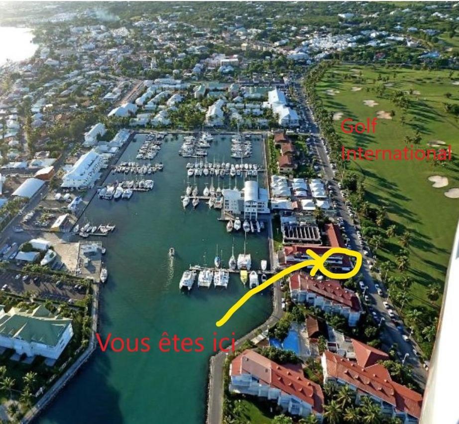 Duplex 5 Etoiles Entre Marina Et Golf International Lejlighed Saint-Francois  Eksteriør billede